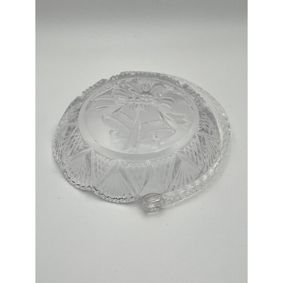 Studio Nova Holiday Bells Basket With Handle Christmas Seasonal Candy Nut Dish - Picture 4 of 6